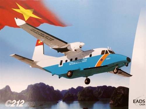 Máy bay CASA 212 của Cảnh sát biển Việt Nam